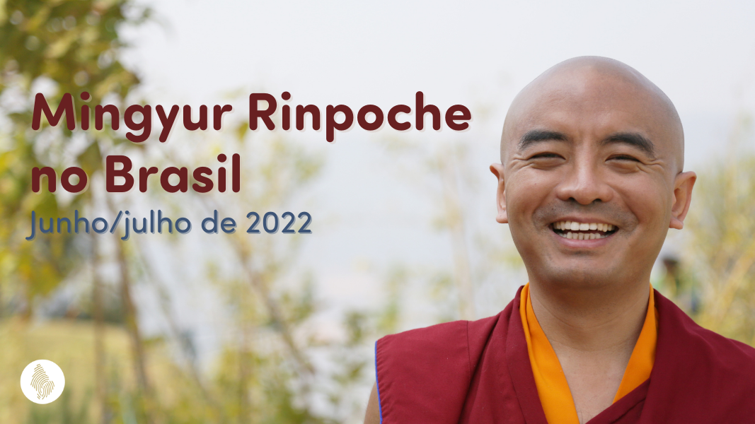 Mingyur Rinpoche no Brasil - junho/julho 2022